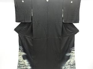 アンティーク　錦紗松模様刺繍留袖